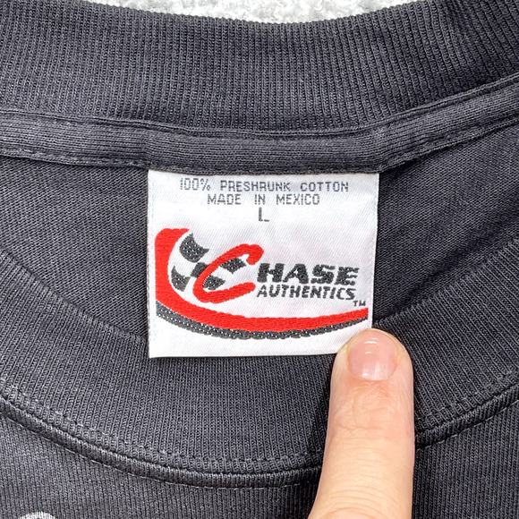 Michael Waltrip Autographed Shirt Mens Size Large Chase Authentics Nascar Napa - Picture 4 of 9